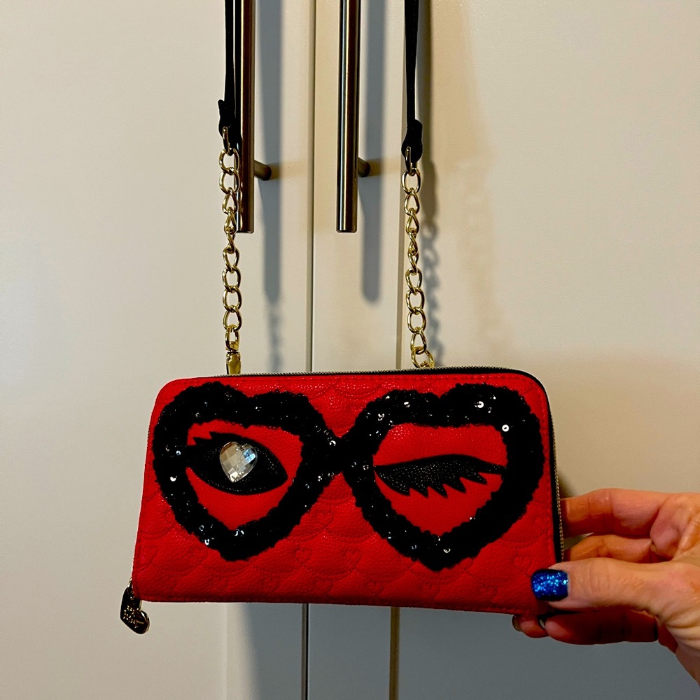 Fun small wallet size Betsy Johnson